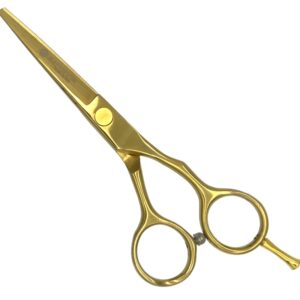 Tijeras corte de cabello peluqueros raugcci titanium oro 5