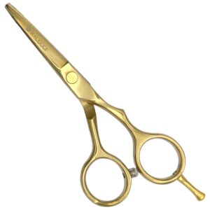 Tijeras corte de cabello peluqueros raugcci titanium oro 4.5